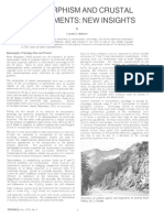 Metamorphic and Crustal Displacement