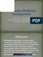 Poluarea Mediului Inconjurator