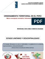 Ordenamiento Territorial Del Peru