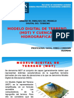 Modelo Digital de Terreno y Cuencas Hidrograficas