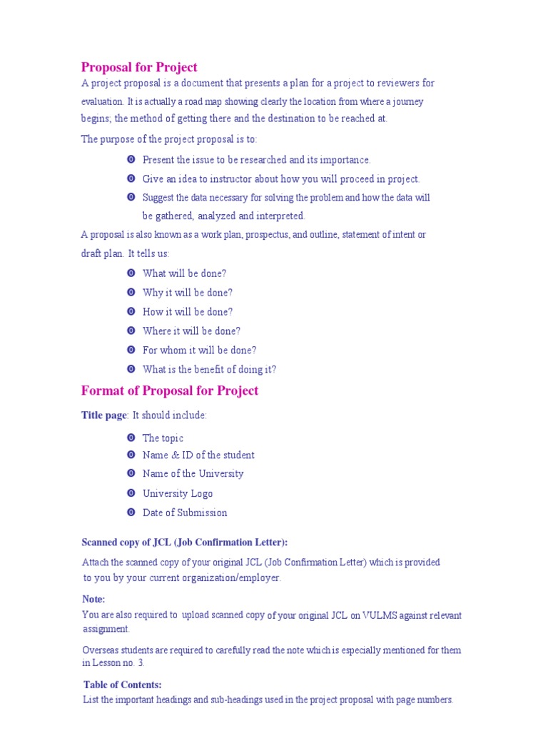 Project Proposal Format and Guidelines | PDF | Bibliography | Cognition