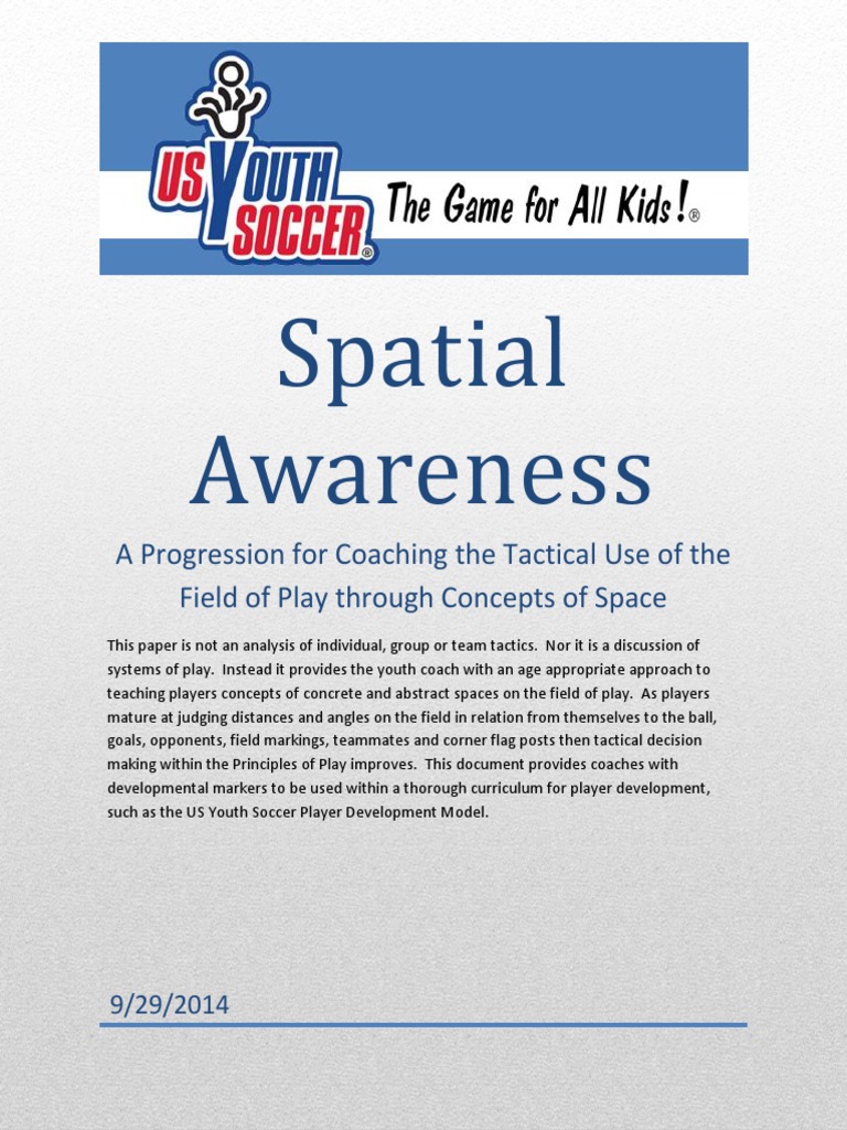 Coaching Spatial Awareness in Soccer | PDF | Defender (Association ...