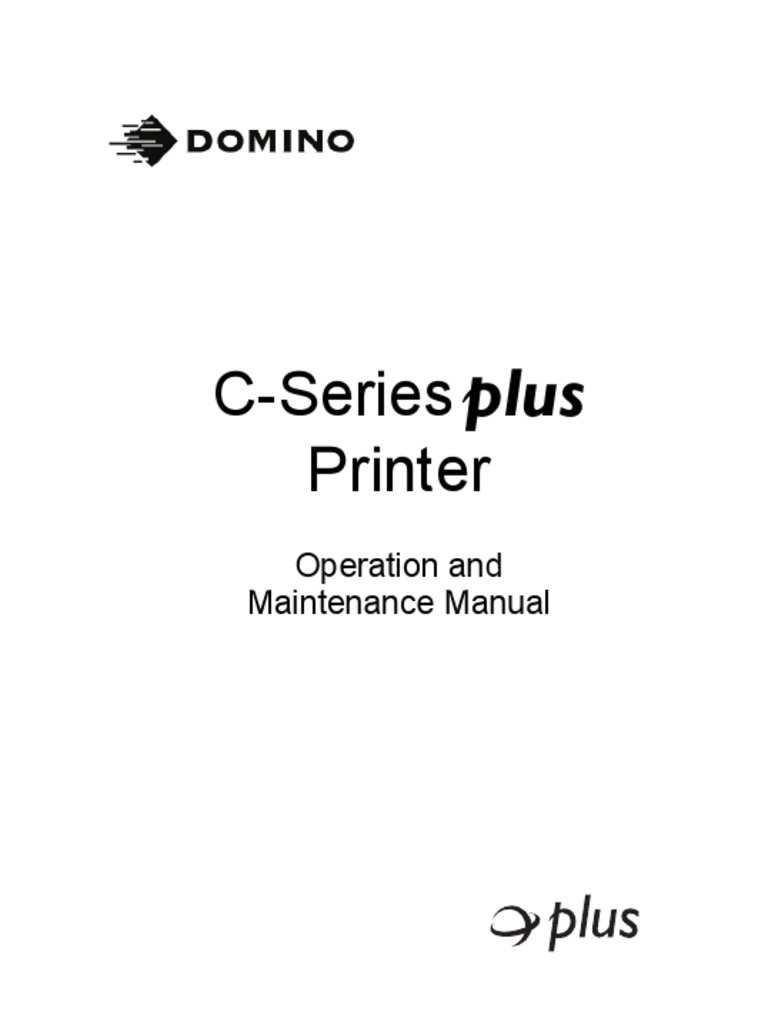 C Series Plus Operations Maintenance Manual English 77144 8 | PDF ...