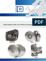 Steel Pulleys With and Without Housing