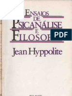 HYPPOLITE Jean Ensaios de Psicanalise e Filosofia