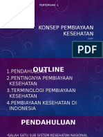 Konsep Pembiayaan Kesehatan