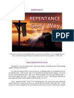 Repentance: What Repentance Is Not