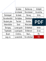 Herhaling Vocabulaire Grammaire Domino Aangepast Lettertype