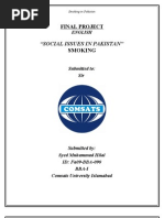 Download Soical issues of smoking in Pakistan  Hilal by SMHILAL SN31542530 doc pdf