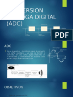 Conversion Analoga Digital (ADC)