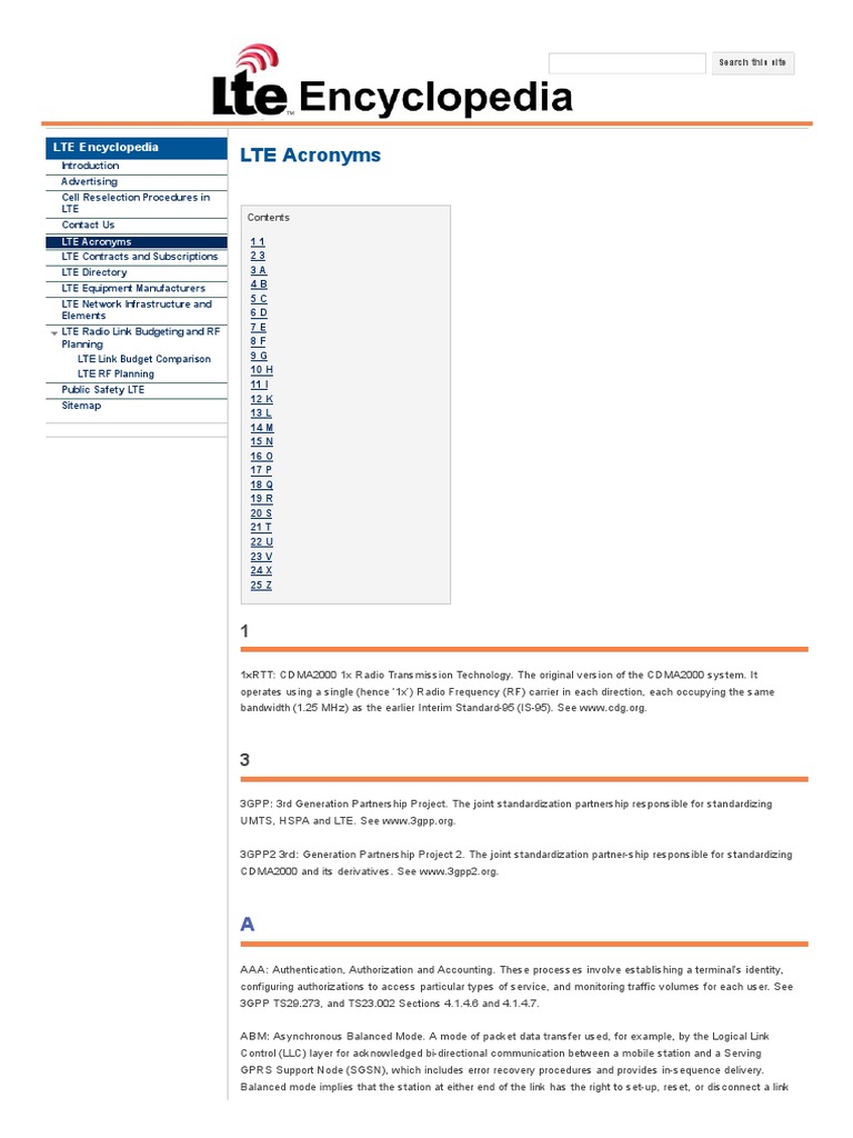 LTE Cell Reselection Procedures Guide | PDF | Orthogonal Frequency ...