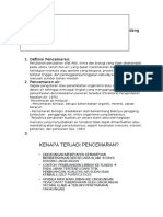 Definisi Pencemaran Air