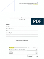 Examen Ejemplo - Ingles b13