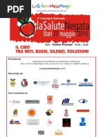 Convegno - LaSaluteNegata - Bari 20 Maggio2010