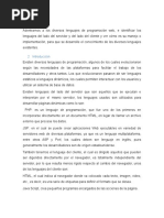 Lenguajes