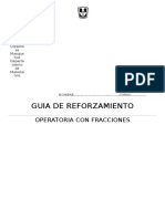 Fracciones: Operaciones y ejercicios