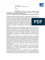 Reporte Lectura - Crimen Pasional