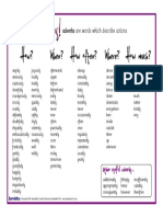 Adverbs List Week 37