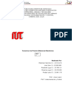 Transmisor de Presion Diferencial