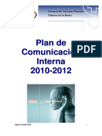 Plan Comunicacion Interna2010
