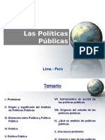 Las Politicas Públicas