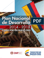 Plan Nacional de Desarrollo 2014 - 2018