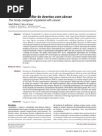 O cuidador familiar de doentes com câncer