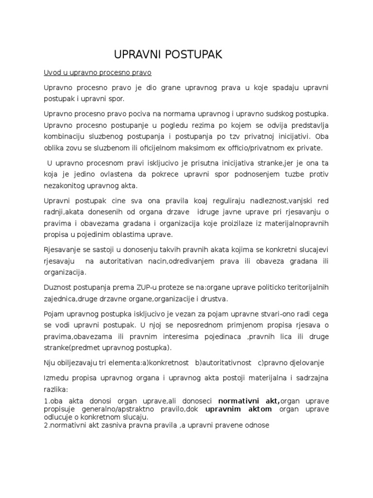 Upravno 2 | PDF