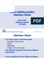 Good Welding Practice Stainless Steels-Presentación