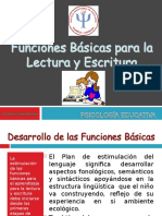 Funciones Básicas para La Lectura y Escritura