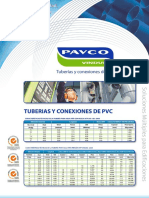 Tuberias y Conexiones de PVC Pavco PDF