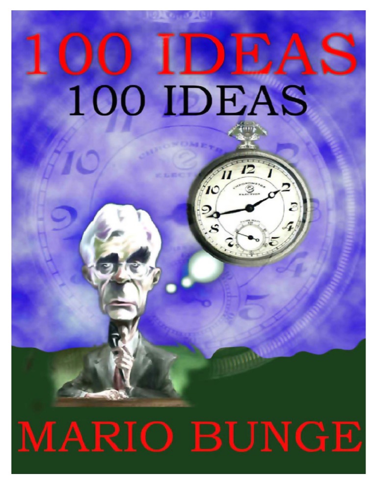 Bunge Mario 100 Ideas | PDF | Teoría del caos | Aleatoriedad, image size:768x1024