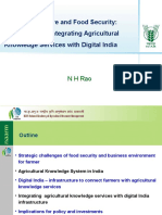 Digital Agriculture and Food Security