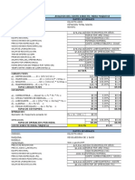 Calculo Costo Horario