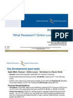 Web 2.0 Weekly - May 18, 2010 "What recession? Online luxury heats up"