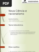 Nova Ciência e Racionalismo basico da leitura
