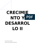 Crecimiento y Desarrollo II