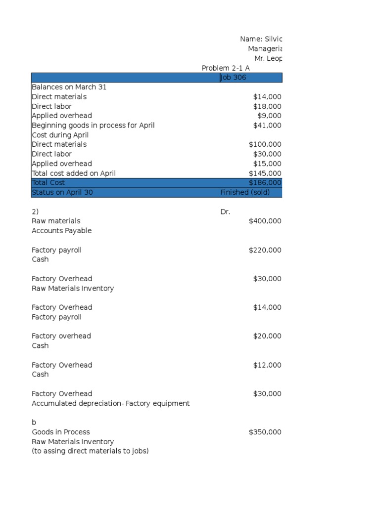 Managerial accounting 15th edition answers image