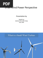 Small Wind Power Perspective