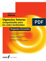 Cartilla Vigencias Futuras- Procuraduría- 2010