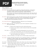 Graduation Script Pdf