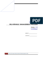 Deliverable Management Plan Template With Form