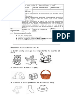 Evaluación Plan Lector #1