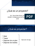 Qué Es Un Proyecto