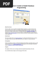 Beginner's Guide To Delphi Database Programming
