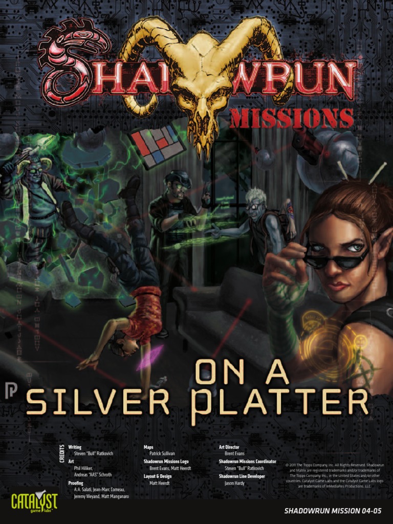 Shadowrun: Legends: Shadowplay by Nigel Findley – Catalyst Game