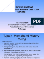 History Taking Farmasi