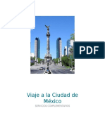 Análisis Del Viaje A CDMX