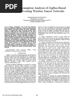 Energy Consumption Analysis of ZigBee