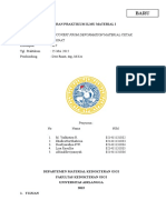 Praktikum Imkg Topik 4 - Recovery From Deformation Bahan Cetak Alginat